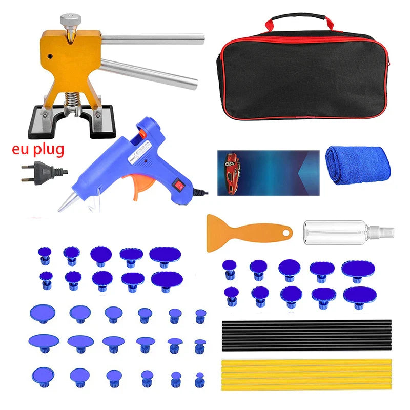 Auto Sheet Metal Dent Repair Tools Car Body Paintless Mix Size Suction Cup Puller Set Automobile Maintenance Renovate Kit Hot