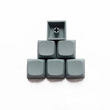 XDA 1u Keycaps Blank Thick PBT Material for Gateron Kailh Cherry MX Switches of Mechanical Keyboards DIY