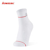 Kawasaki Original A6303 Moisture absorption wear-resistant cotton sports socks For Basketball, football, badminton, cycling