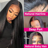 Human Hair Body Wave Highlight Wigs Black With Gray Highlighter Human Hair Lace Frontal Wig Brazilian 30 32 Inch For Women YARRA