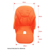 Baby Seat Cushion Compatible Peg perego Siesta Zero 3 Aag Baoneo High Chair Or Buggy PU Leather With Sponge Bebe Accessories