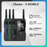 Rugged Mobile Phone Big Battery  2.4inch HD Screen Cellphone Antenna 3 SIM MP3 FM Big Horn Cheap Dust proof Shockproof Phone