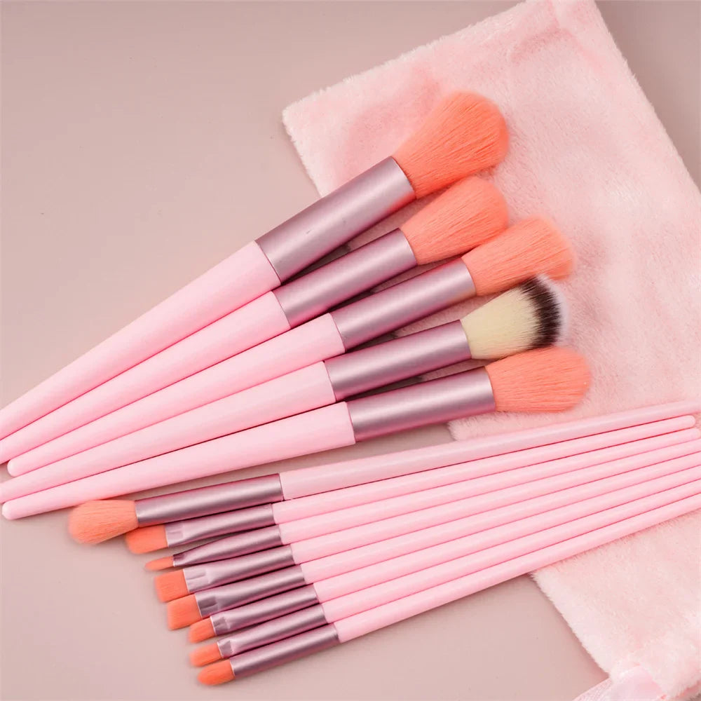 Makeup Brush Full Set Eye Shadow Fluffy And Soft Excellent Hair Quality Makeup Brushes And Tools Makeup Brush Set The New Suit