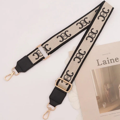 Adjustable Bag Strap Woman Purse Straps for Crossbody Messenger Shoulder Bag Accessories Nylon Embroidered Belts Straps Sangle