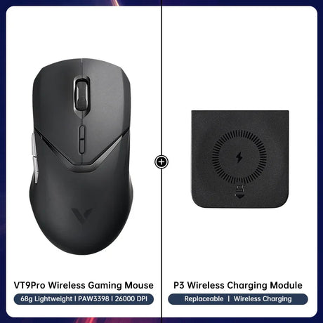 Rapoo VT9PRO Wireless Gaming Mouse Esports Grade 68g Ultra-Light 26000DPI 8 Buttons Optical PAW3398 Computer Mouse For Laptop PC