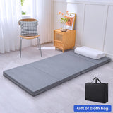 High Elasticity Memory Sponge Mattress Dismantle Mattress Foldable Cotton Fabric Soft Lazy Tatami Yoga Mat Folding Mattresses