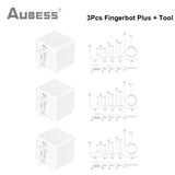 AUBESS Tuya Zigbee Fingerbot Plus Smart Switch Button Pusher Smart Home Timer Smart Life Voice Control Alexa Google Home Alice