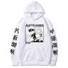 Anime Jujutsu Kaisen Hoodies Men Satoru Gojo Print Sweatshirt Autumn Winter Harajuku Hoody Hooded Streetwear Plus Size Hoodie