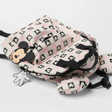 Full-printed Mickey Cute Baby Girls' Bag Fashion Cute Children Backpack Disney Cartoon Schoolbag Kids Double Shoulder Bag