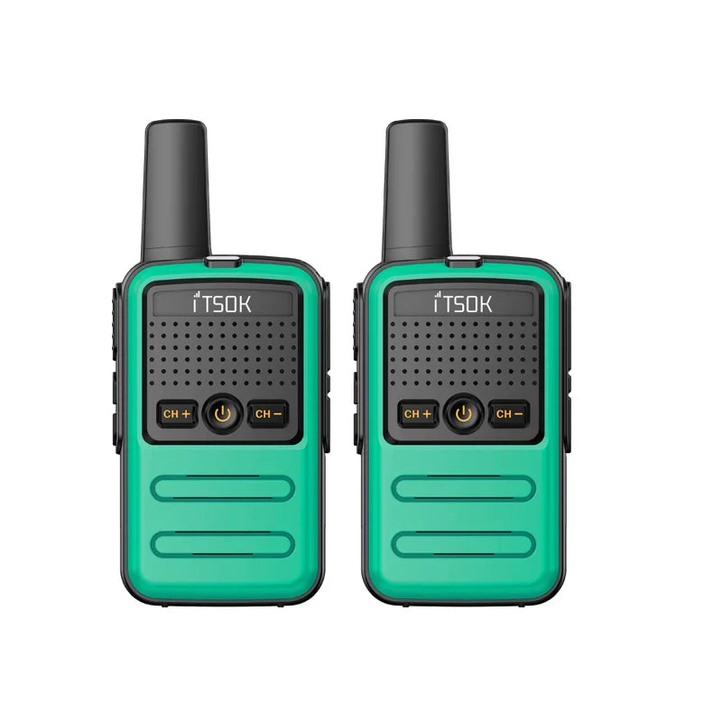 2pcs Mini Toy 1~5 Km UHF Gift Two Way Transceiver 1S 2S  Tablet Colorful Fuselage New Kids Talki Walki Walkie Talkie Radio