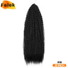 Brazilian Braids Synthetic Curl Hair Soft Braiding Extension 20-28 Inch Afro Crochet Hair Long Water Wave Ombre Color Hair Felek