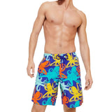 New Summer Men Swimwear Swim Trunks Beach Board Shorts Swimming Pants Swimsuits Running Gym Quick Dry Sports Surfing Shorts