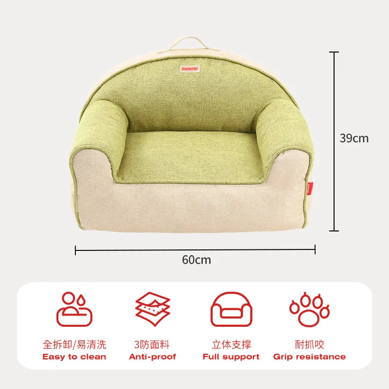 Breathable Cozy Sofa Bed Fashion Dogs Nest Blankets Habitats Cat Snuffle Mat Fluffy Light Weight Cama Para Gatos Pet Supplies