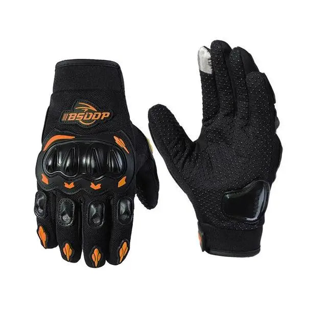 Motorcycle riding gloves, anti-fall, sunscreen, breathable, outdoor sports gloves, four seasons gloves