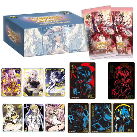 Goddess Card Stories Booster Box Anime Flash Card Games Girl Sailor Moon Swimsuit Bikini Collection Party Game Card Toys Gift