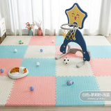 New Puzzle Mat Baby EVA Foam Play Black and White Interlocking Exercise Tiles Floor Carpet And Rug for Kids Pad 30*30*1cm Gifts