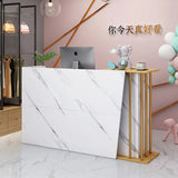 Bar Counter Cashier Counter Simple Modern Supermarket Shop Small Clothing Beauty Salon Barber Shop Hair Salon Reception Desk