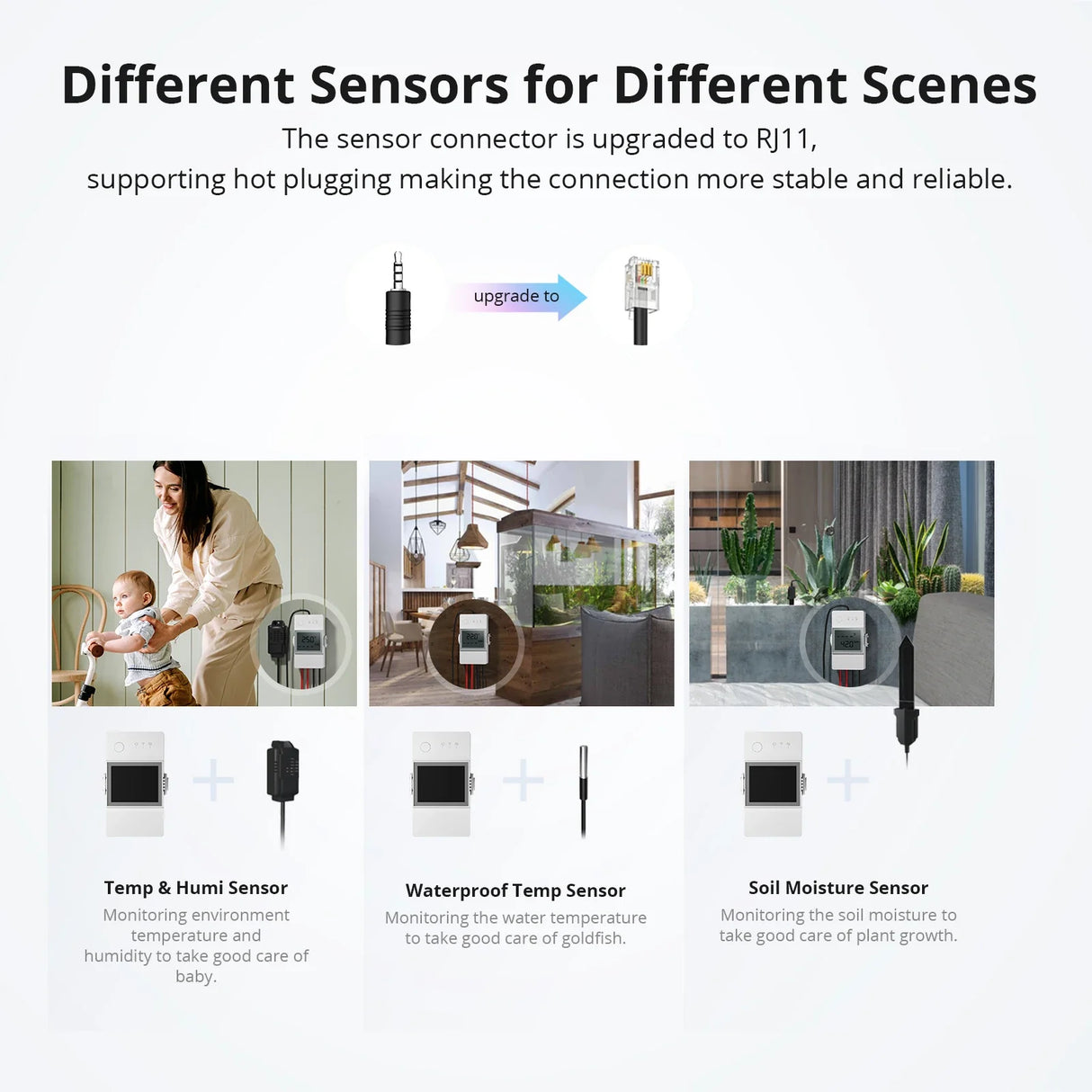 Sonoff TH16 Smart Wifi Switch Monitoring Temperature Humidity Wifi Smart Switch Home Automation Kit Works With Alexa Google Home