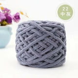 100g Chenille Knitting Yarn Crocheting Hair Soft and Comfortable Knitting Crochet Yarn for Hand Knitting Sweaters and Hats Knit