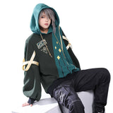 IN STOCK Alhaitham/Kaveh Doujin Cosplay Game Genshin Impact DokiDoki-SR Hoodie Costume Al Haitham Casual Wear Christmas Cosplay