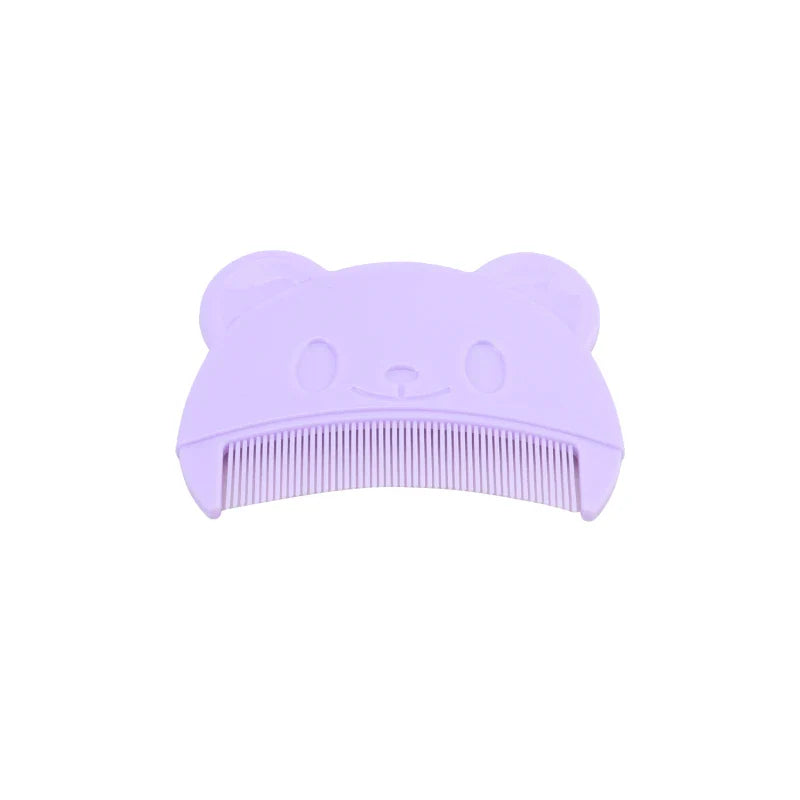 Infant Comb Head Massager New Baby Care Accessories Fetal Head Fat Comb Infant Bathing Soft Comb Newborn Hair Cleaning Supplies