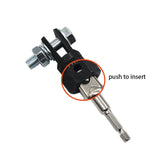 Disassembly Tool For Impact Wrench Scissor Jack Adapter Car Repair Drive Automotive Chrome Vanadium Steel Lifting Equipment