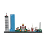 BuildMOC City Skyline Saint Petersburg Rome Washington Rotterdam Architecture Street View House  Building Blocks Kids  Toys Gift