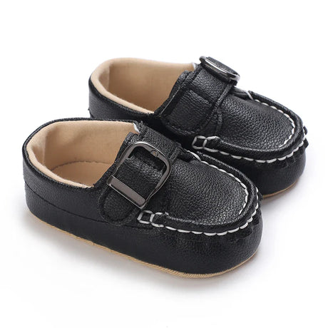 Newborn Baby Shoes Boy Girl Classical Sport Soft Sole PU Leather Multi-Color First Walker Crib Moccasins Casual Sneakers Shoes