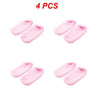 1~4PCS Reusable SPA Gel Socks Moisturizing Whitening Exfoliating Velvet Smooth Beauty Foot Care Silicone Socks Feet Care