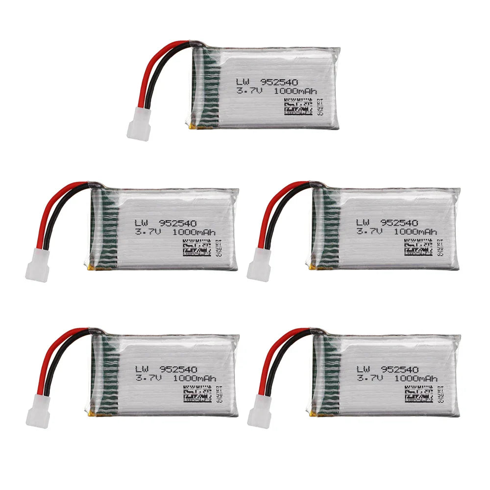 Upgraded 3.7V 1000mAh 25C Lipo Battery 952540 For Syma X5 X5C X5C-1 X5S X5SW X5SC V931 H5C CX-30 CX-30W RC Quadcopter Parts