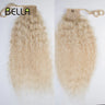 Bella Curly Synthetic Hair Ponytail Extensions 30 Inch Long Curly Ponytail Clip In Hair For Women Wrap Around