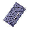 bao bag Purse Geometric Wallet women's Long Clutch s Money Bag Three Folds Ladies Card Holder carteira portfel