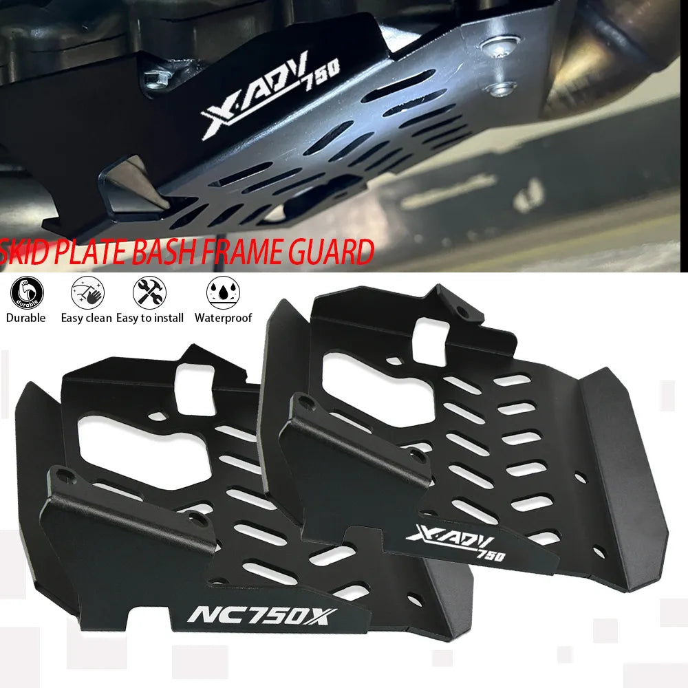 Motorcycle XADV NC 750 Skid Plate Bash Frame Guard protection For Honda NX750X XADV750 X ADV 2017 2018 2019 2020 2021 2022 2023