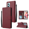 Wallet With Hanging Rope Magnetic Flip Cover Photo Frame Leather Cover For Xiaomi 13T Redmi 12C 10C 9T Note 12S 12Pro 11S 10 9 8