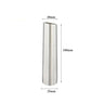 4pcs brushed Stainless Steel Leg Covers for Cabinet Tilt Metal Sofa Cups Leg Protecter Chair Leg Accessory