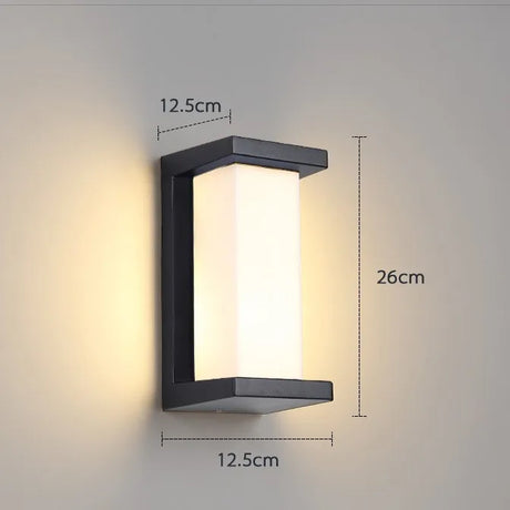 LED outdoor lights waterproof IP65 Motion Sensor light led outdoor wall light outdoor lighting AC85-265V outdoor wall lamp