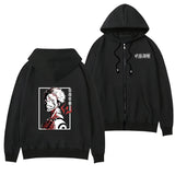 hoodie sweatshirts men hood top ryodan clothes hunter jacket with spider liquor rotating hood tee scooter hood zip-up