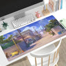 Mouse Pad Gaming Anime Street XL HD Large Mousepad XXL Mechanical Keyboard Pad Office Office Accessories Mouse Mats Mice Pad