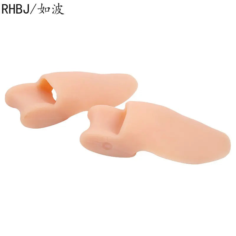 2Pcs Silicone Gel Thumb Corrector Bunion Foot Toe Hallux Valgus Protector Separator Finger Straightener Adjuster Foot Care Tool