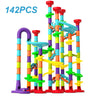 Marble Run Race Track Building Blocks Kids 3D Maze Ball Roll Toy DIY Educational Marble Run Race Coaster Set For Children Gifts