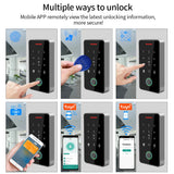 Asia Teco Outdoor IP67 Waterproof RFID 13.56MHz Biometrics Fingerprint Access Control Kits Electronic Door Opener + WIFI Gateway