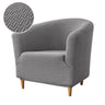 Elastic Jacquard Cover For Tub Chair Living Room 1 Seat Sofa Slipcover Single Seater Furniture Couch Washable Armchair Cover