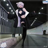 Anime Call of The Night Nazuna Cosplay Costume Anime Yofukashi No Uta Cosplay Vampire Nazuna Nanakusa PU Leather