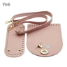 Handmade Leather Bag Strap For DIY ShoulderHandbag Woven Set High Quality Bag Bottoms With Hardware Accessories