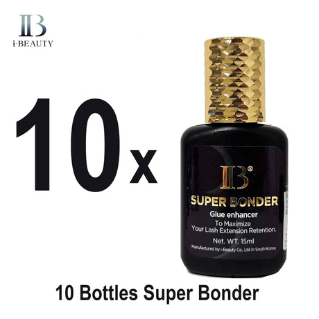 Wholesale IB Super Bonder 15ml Clear Liquid Korea Original Fixing Agent Glue Eyelash Extensions False Lash Adhesive Makeup Tools