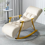 Nordic Rocking Chair, Deck Chair Lazy Household BalconyAdult Single Person Sofa