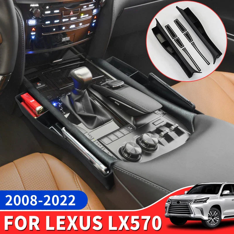 Seat Gap Multifunctional Tray For Lexus LX 570 LX570 2021-2008 Interior Accessories Central Control Storage Box Modification