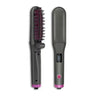 Foldable Electric Hot Comb 5-adjustable Crystal Straight Hair Comb Negative Ion Device Lazy Person Curling Stick Straight Clip