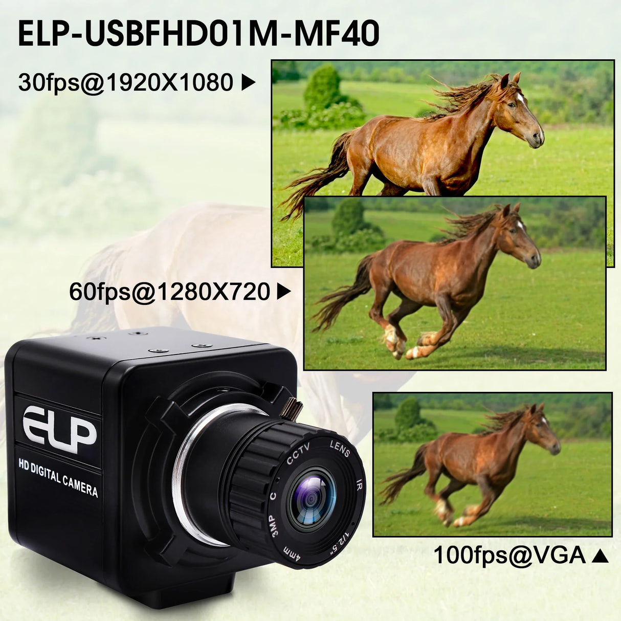 Mini Camera 1080P 30fps Full HD CMOS OV2710 Computer Cameras PC Webcam USB Camera with 4/6/8mm CS Lens