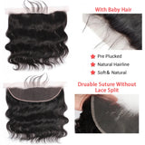 Body Wave Bundles With Closure Brazilian Hair Weave Bundles With Closure Frontal Human Hair Bundles With 4X4 5x5 Lace Closure